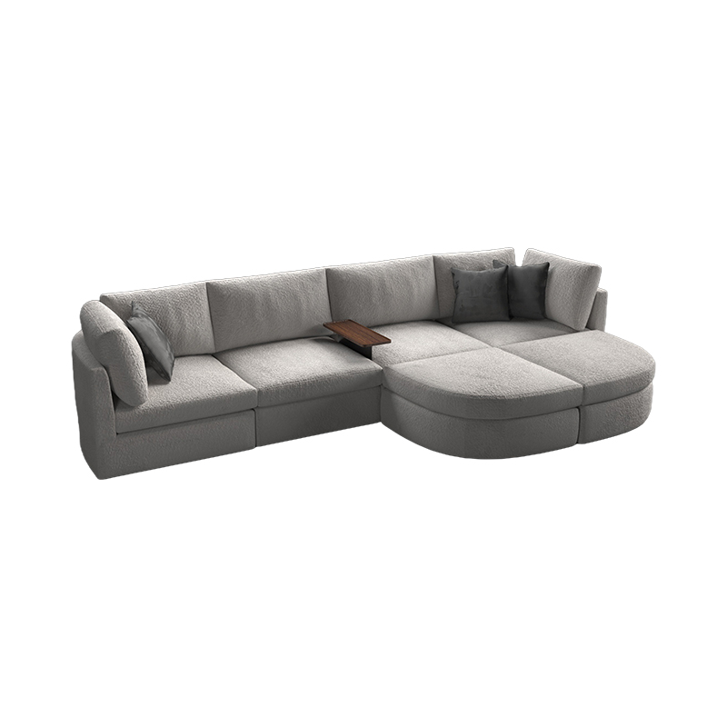 Comfort upgrade! Fabric multi-person sofa, give your whole family lazy enjoyment