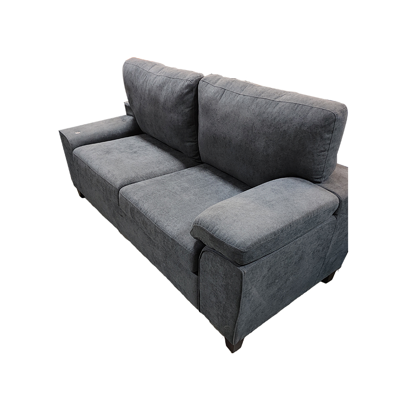 How does the stitching process of fabric multi-person sofa ensure that it will not unravel during long-term use?